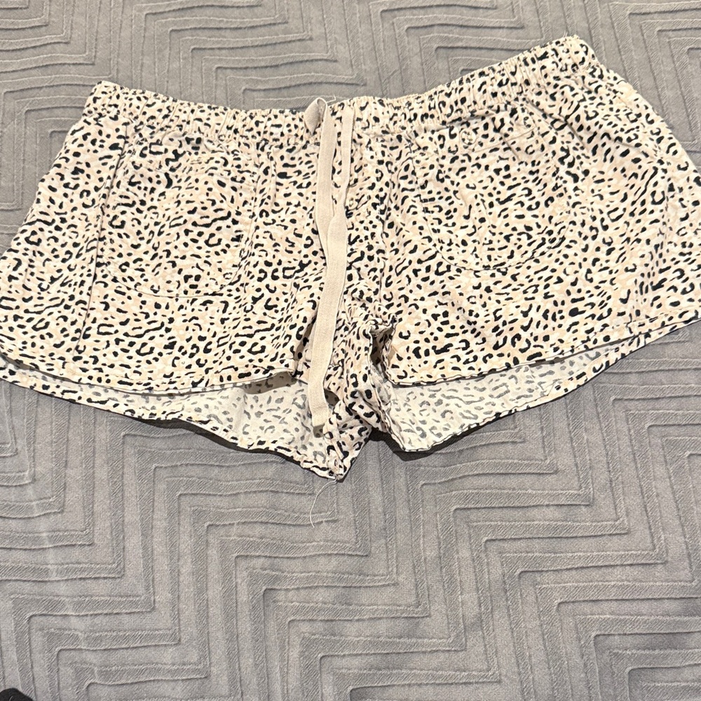 GapBody Animal Print Pajama Shorts